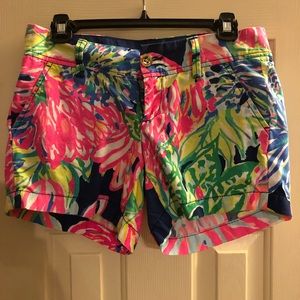 Lilly Pulitzer size 0 Callahan style shorts